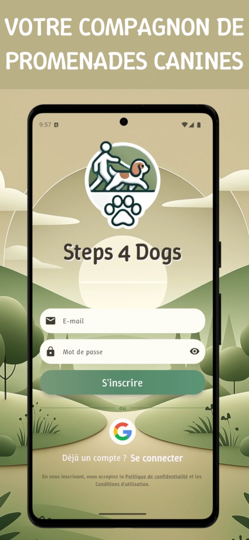 Steps4Dogs – votre compagnon de promenade avec chien